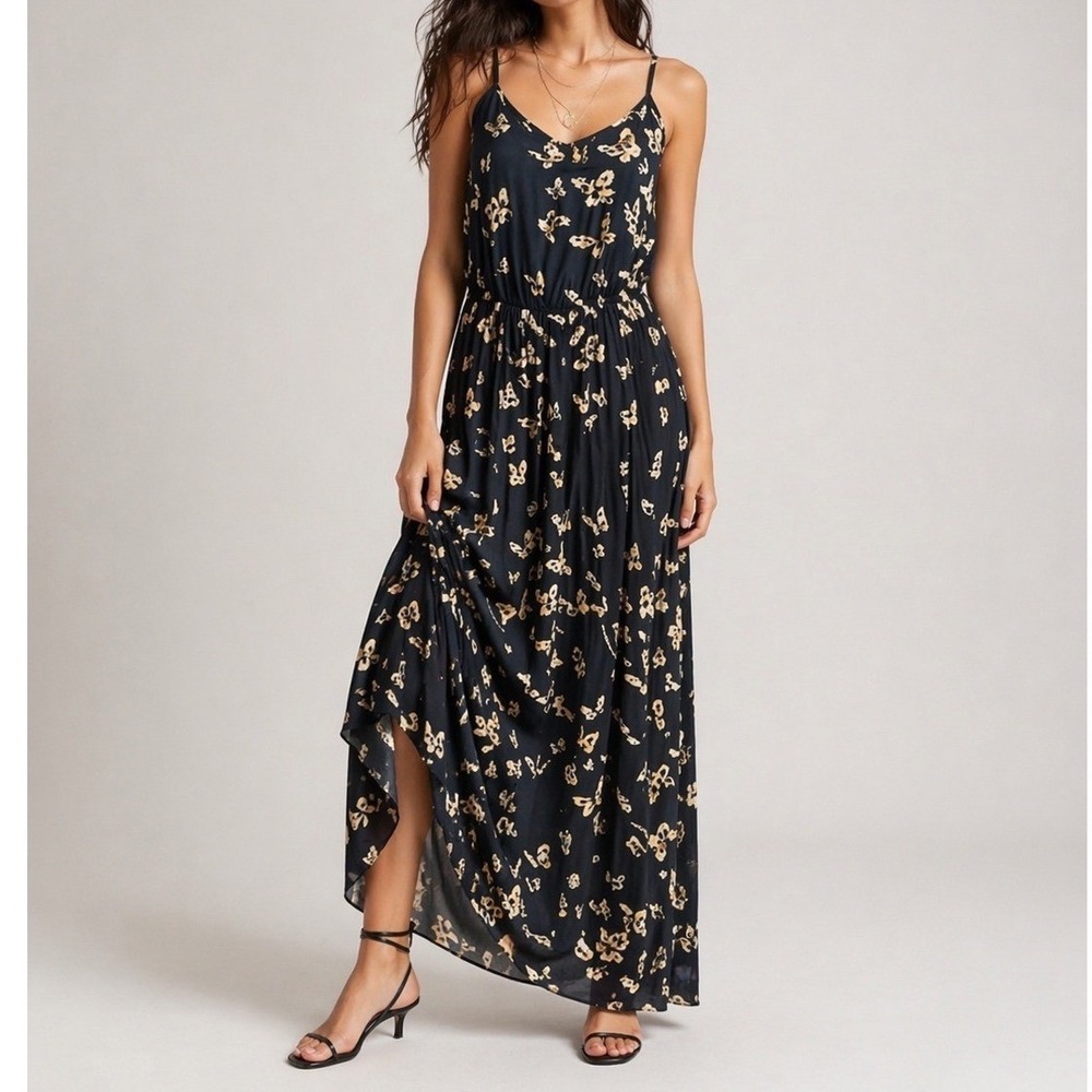 Love Moschino Blue Floral Maxi Dress 8 Elegant Summer Vacation